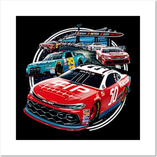 Nascar Circle Posters and Art